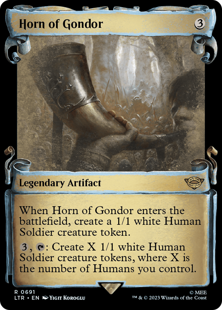 Horn of Gondor [The Lord of the Rings: Tales of Middle-Earth Showcase Scrolls] | GrognardGamesBatavia