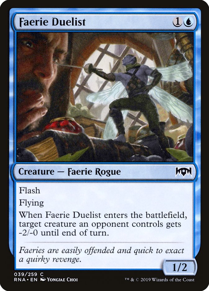 Faerie Duelist [Ravnica Allegiance] | GrognardGamesBatavia