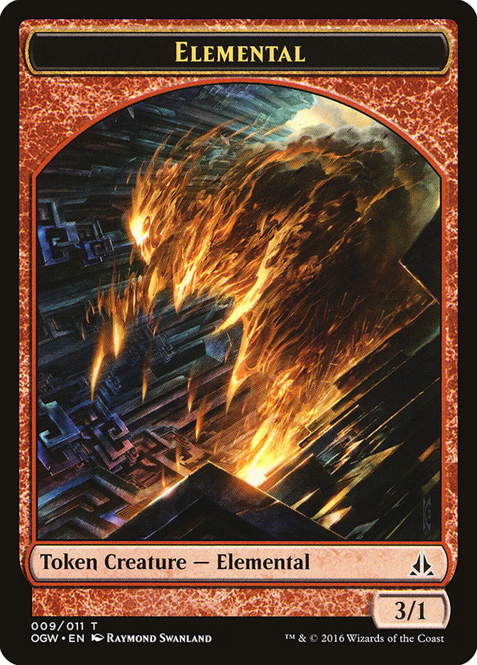 Elemental Token (009/011) [Oath of the Gatewatch Tokens] | GrognardGamesBatavia