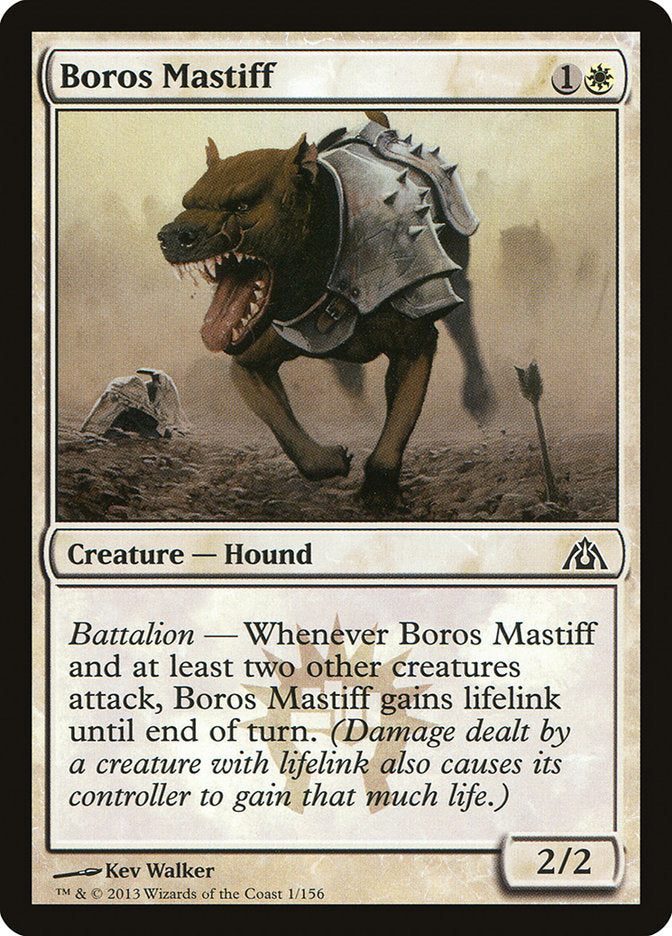 Boros Mastiff [Dragon's Maze] | GrognardGamesBatavia