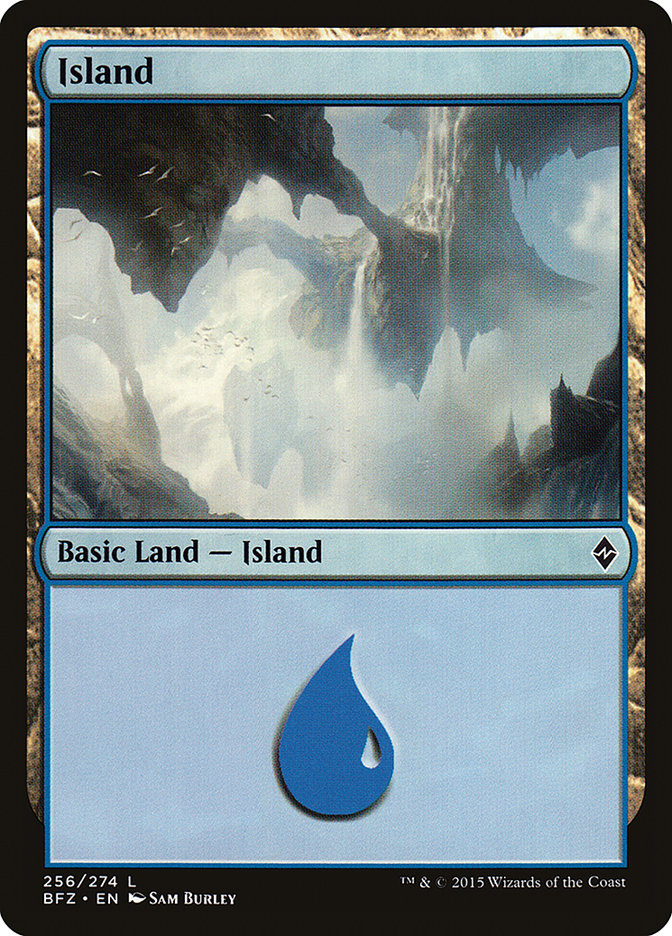 Island (256a) [Battle for Zendikar] | GrognardGamesBatavia