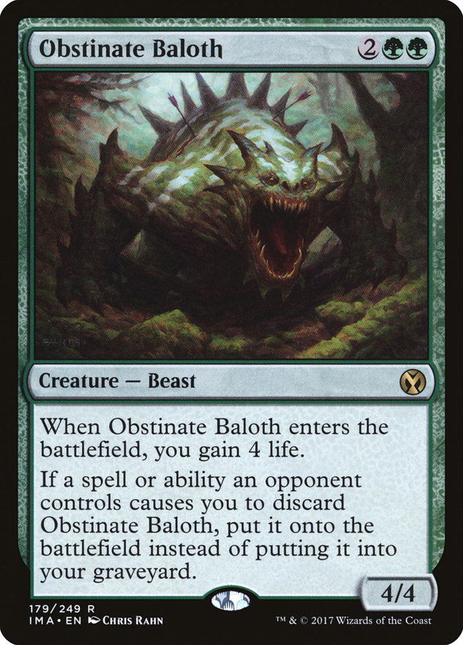 Obstinate Baloth [Iconic Masters] | GrognardGamesBatavia