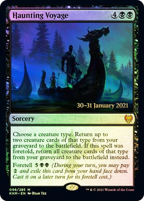 Haunting Voyage [Kaldheim Prerelease Promos] | GrognardGamesBatavia