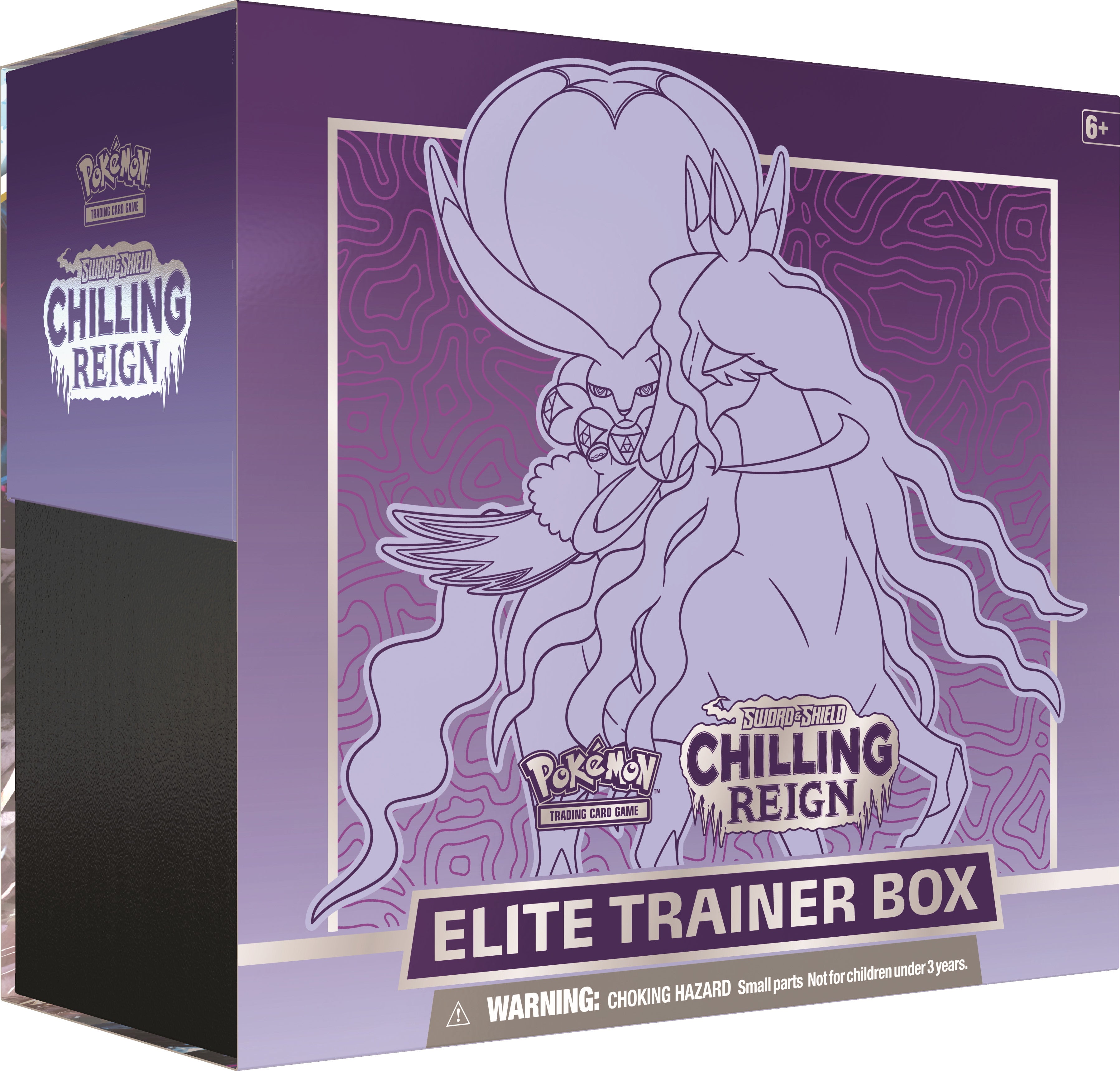 Sword & Shield: Chilling Reign - Elite Trainer Box (Shadow Rider Calyrex) | GrognardGamesBatavia