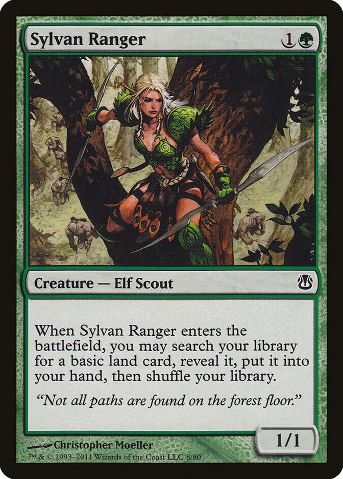 Sylvan Ranger [Duel Decks: Ajani vs. Nicol Bolas] | GrognardGamesBatavia