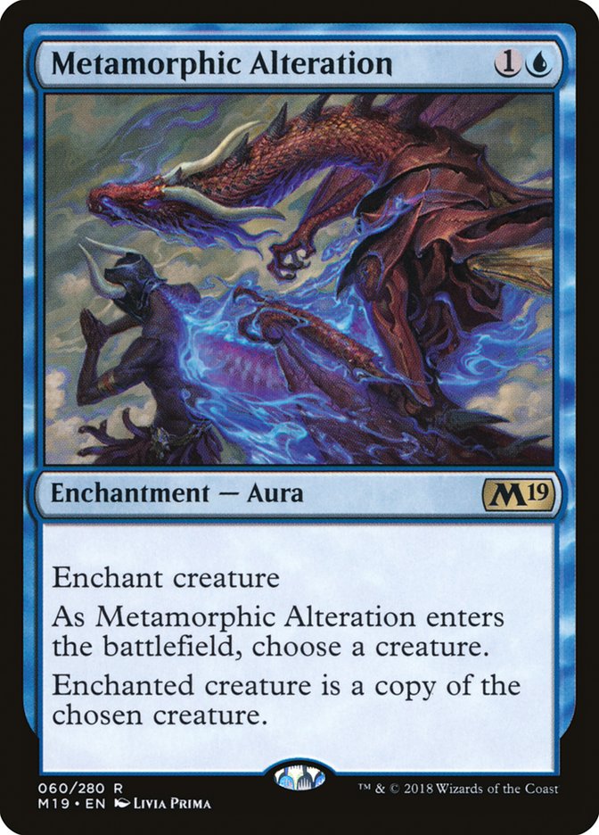 Metamorphic Alteration [Core Set 2019] | GrognardGamesBatavia