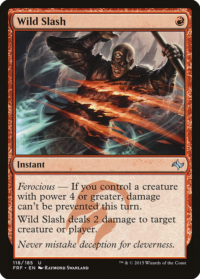 Wild Slash [Fate Reforged] | GrognardGamesBatavia