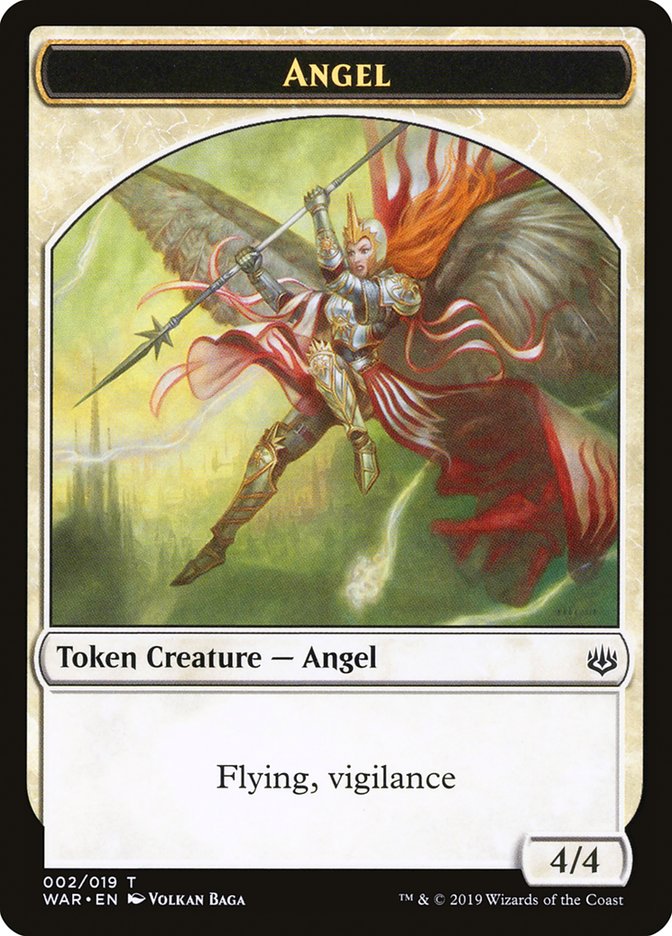 Angel Token [War of the Spark Tokens] | GrognardGamesBatavia