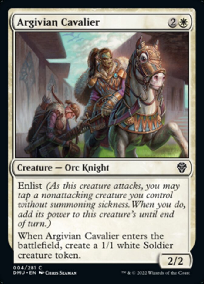 Argivian Cavalier [Dominaria United] | GrognardGamesBatavia