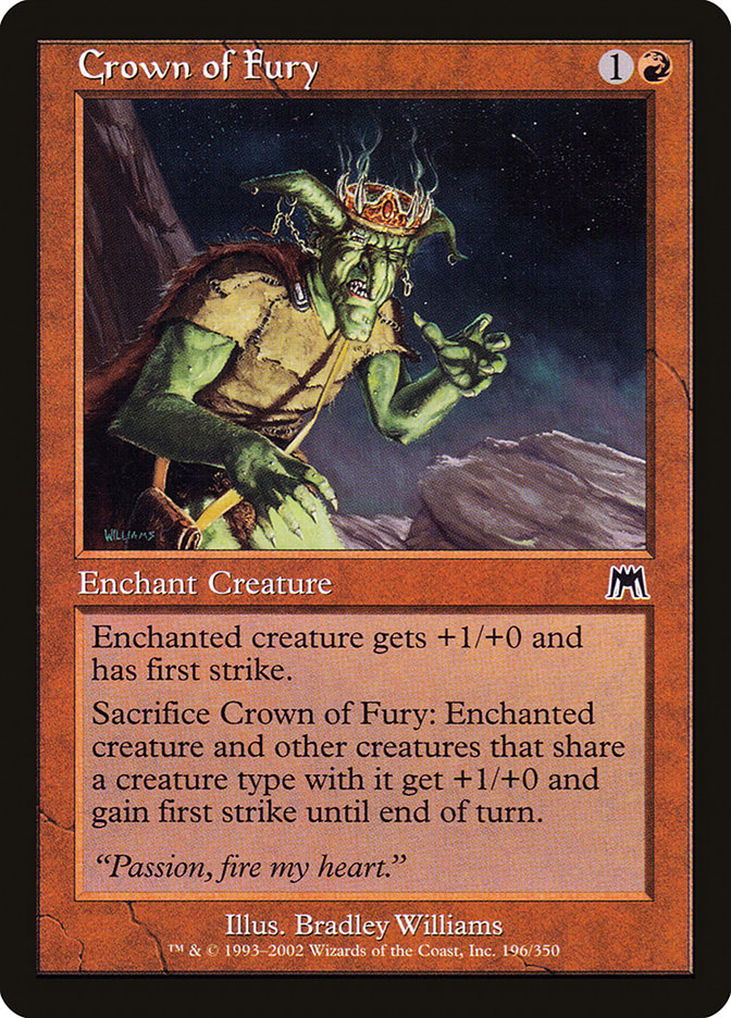 Crown of Fury [Onslaught] | GrognardGamesBatavia