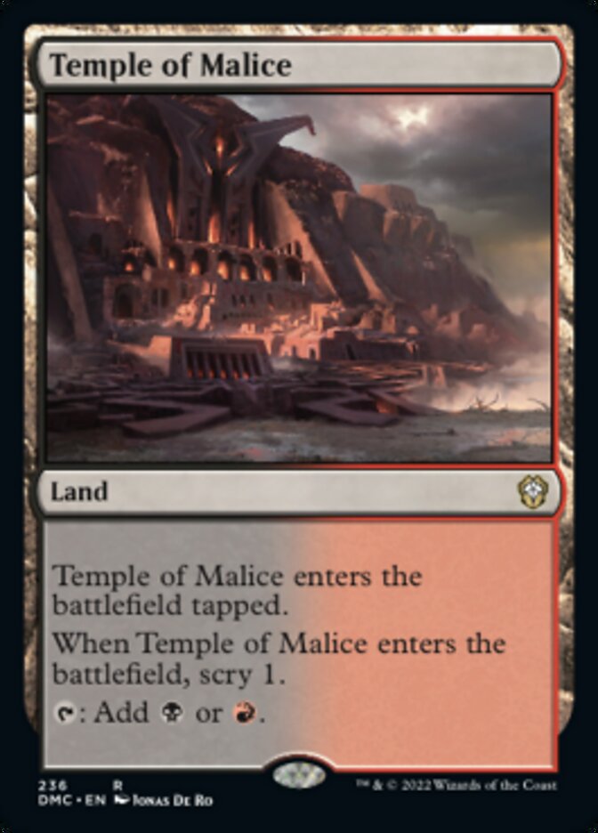 Temple of Malice [Dominaria United Commander] | GrognardGamesBatavia