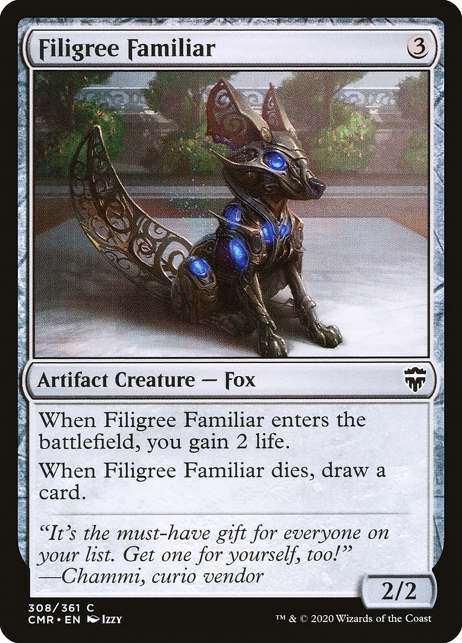 Filigree Familiar [Commander Legends] | GrognardGamesBatavia