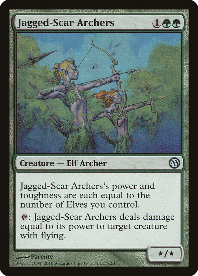 Jagged-Scar Archers [Duels of the Planeswalkers] | GrognardGamesBatavia