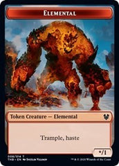 Elemental // Satyr Double-Sided Token [Theros Beyond Death Tokens] | GrognardGamesBatavia