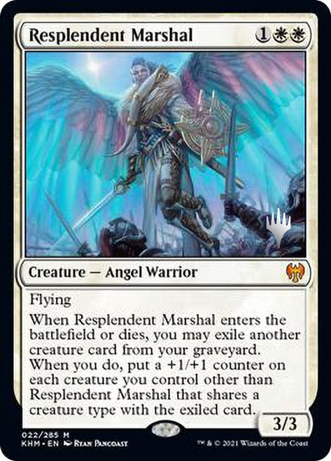 Resplendent Marshal (Promo Pack) [Kaldheim Promos] | GrognardGamesBatavia