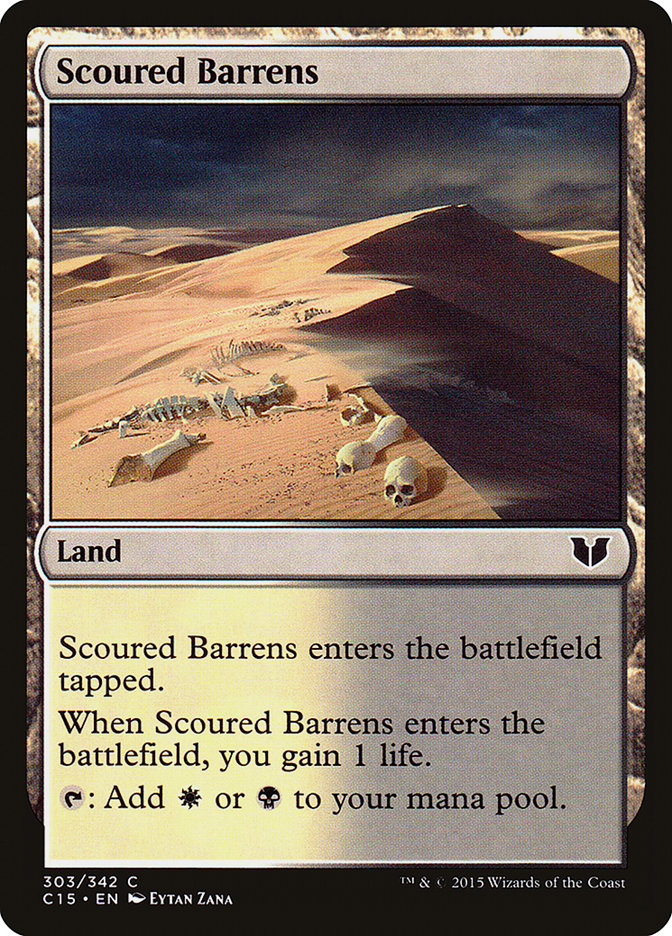 Scoured Barrens [Commander 2015] | GrognardGamesBatavia