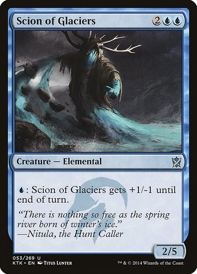 Scion of Glaciers [Khans of Tarkir] | GrognardGamesBatavia