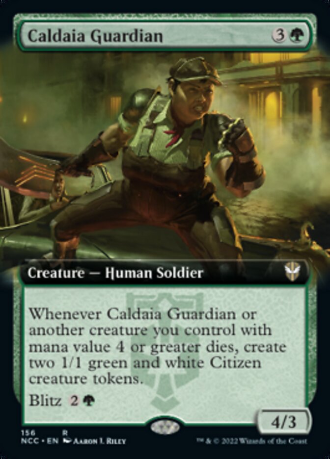 Caldaia Guardian (Extended Art) [Streets of New Capenna Commander] | GrognardGamesBatavia
