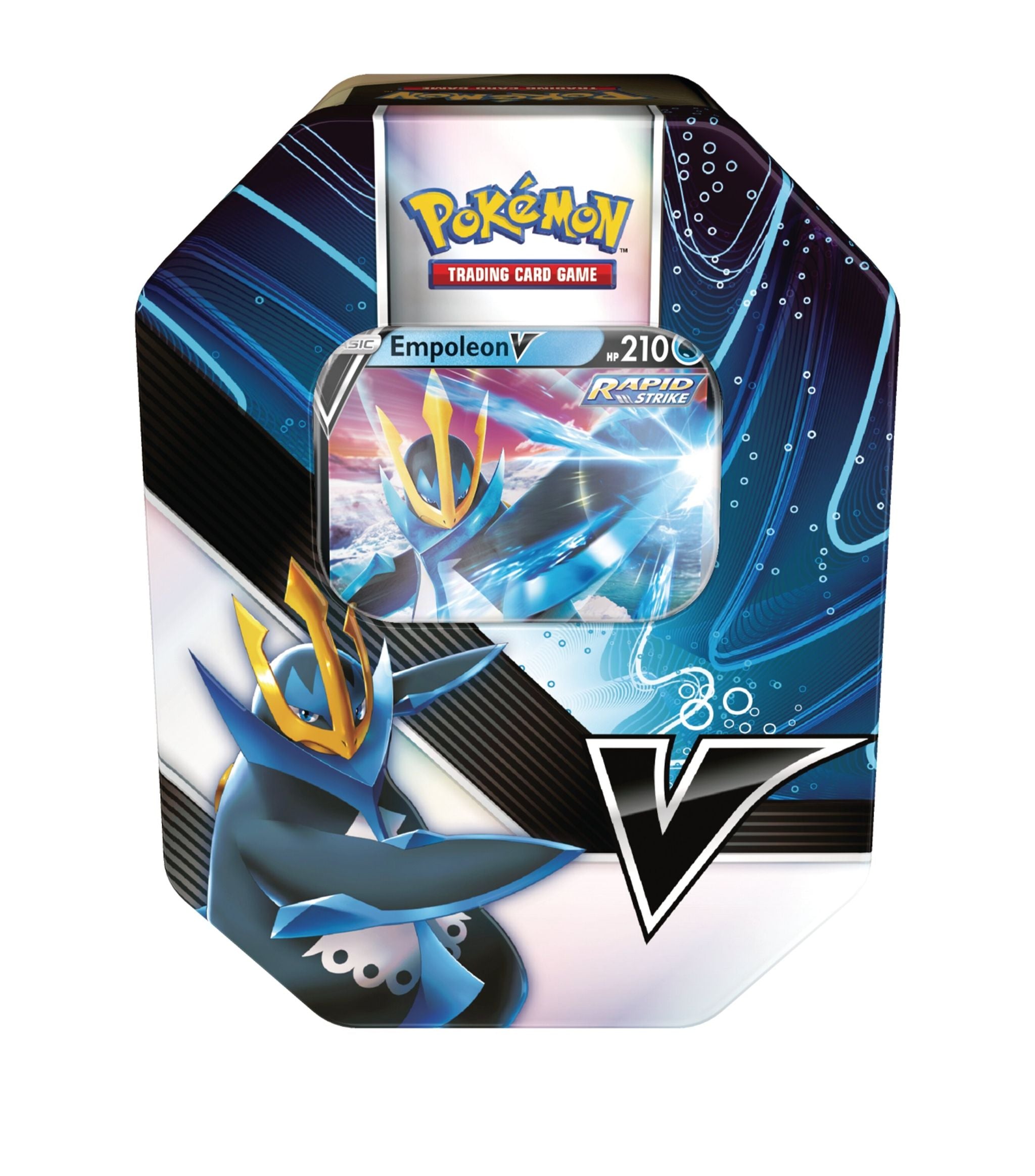 Sword & Shield: Battle Styles - V Strikers Tin (Empoleon V) (International Version) | GrognardGamesBatavia