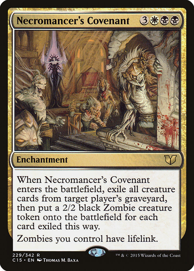 Necromancer's Covenant [Commander 2015] | GrognardGamesBatavia