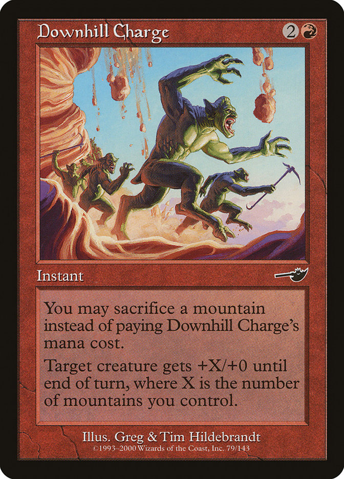 Downhill Charge [Nemesis] | GrognardGamesBatavia