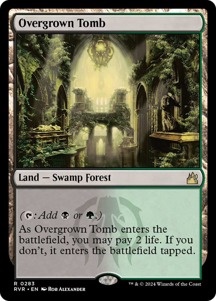 Overgrown Tomb [Ravnica Remastered] | GrognardGamesBatavia