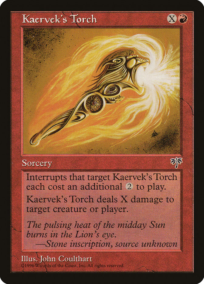 Kaervek's Torch [Mirage] | GrognardGamesBatavia