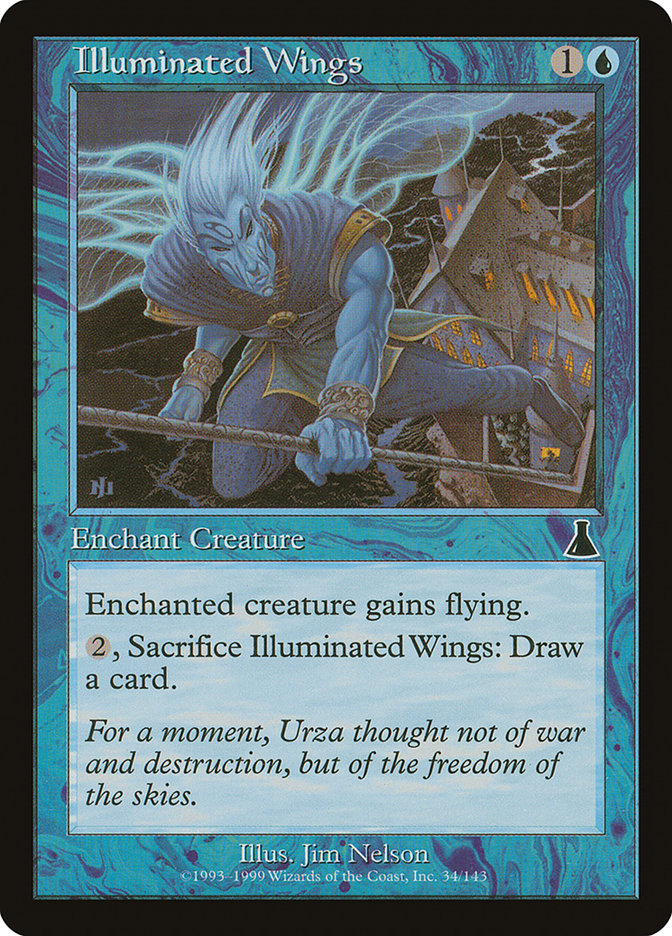 Illuminated Wings [Urza's Destiny] | GrognardGamesBatavia