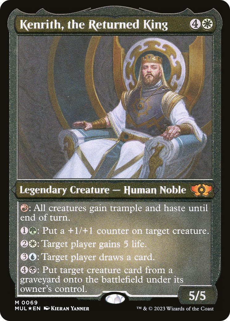 Kenrith, the Returned King (Foil Etched) [Multiverse Legends] | GrognardGamesBatavia