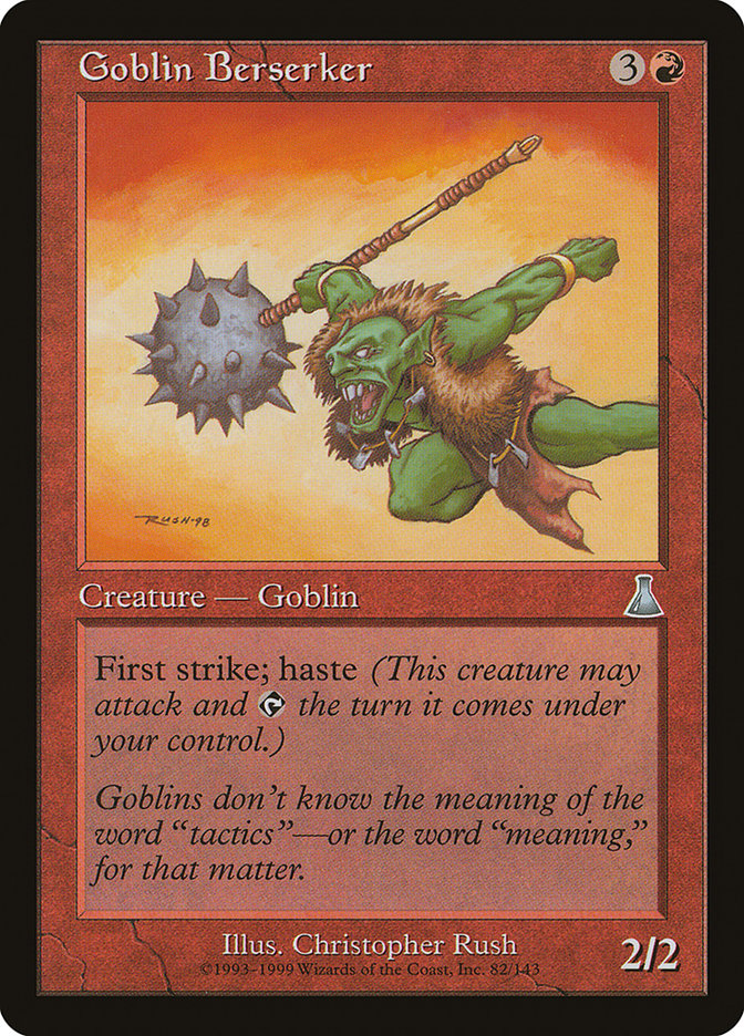 Goblin Berserker [Urza's Destiny] | GrognardGamesBatavia