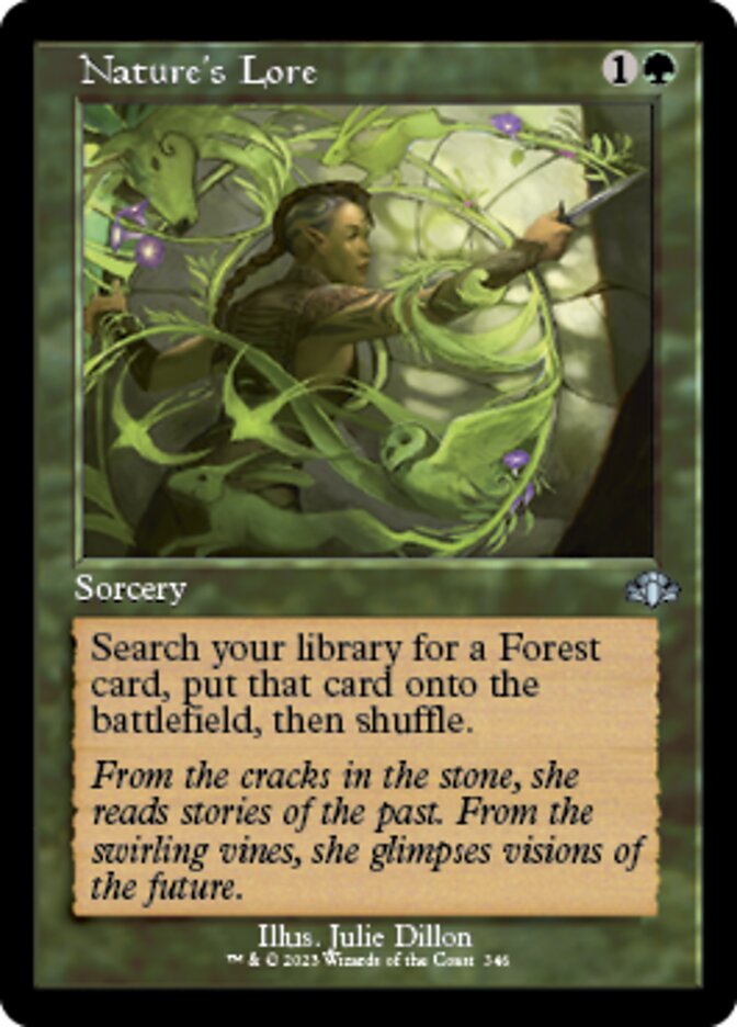 Nature's Lore (Retro) [Dominaria Remastered] | GrognardGamesBatavia