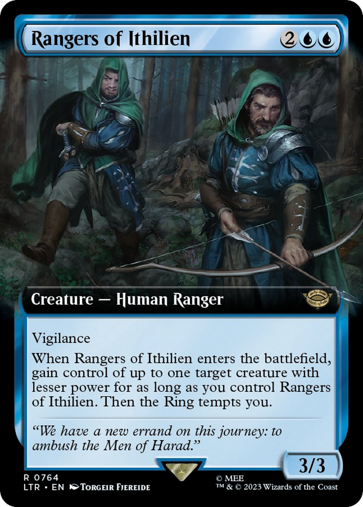 Rangers of Ithilien (Extended Art) (Surge Foil) [The Lord of the Rings: Tales of Middle-Earth] | GrognardGamesBatavia