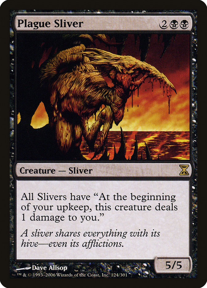 Plague Sliver [Time Spiral] | GrognardGamesBatavia