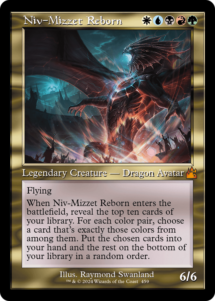 Niv-Mizzet Reborn (Retro Frame) [Ravnica Remastered] | GrognardGamesBatavia