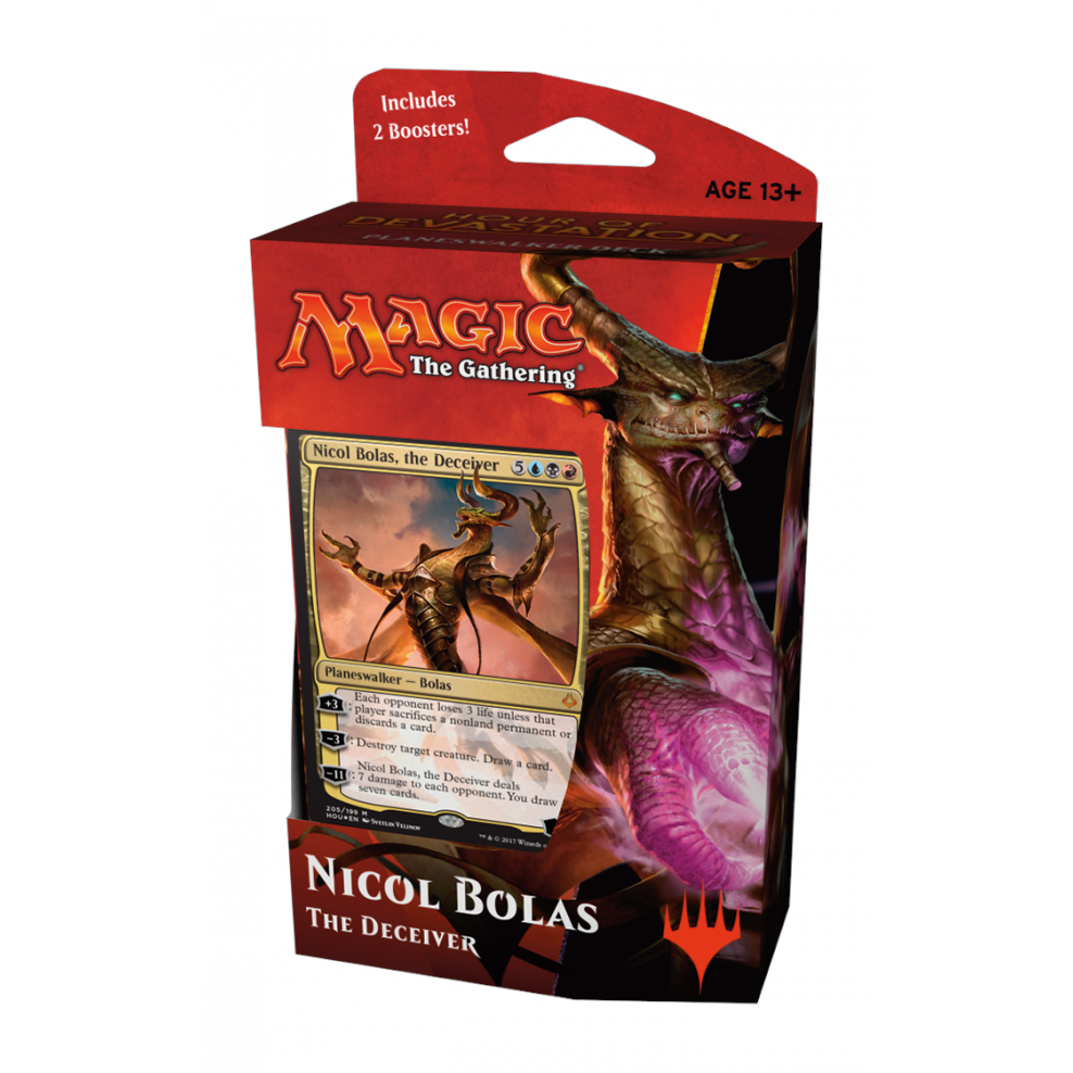 Hour of Devastation - Planeswalker Deck (Nicol Bolas) | GrognardGamesBatavia