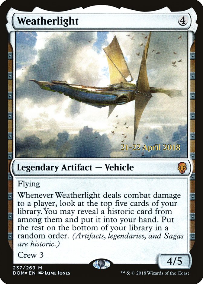 Weatherlight [Dominaria Prerelease Promos] | GrognardGamesBatavia