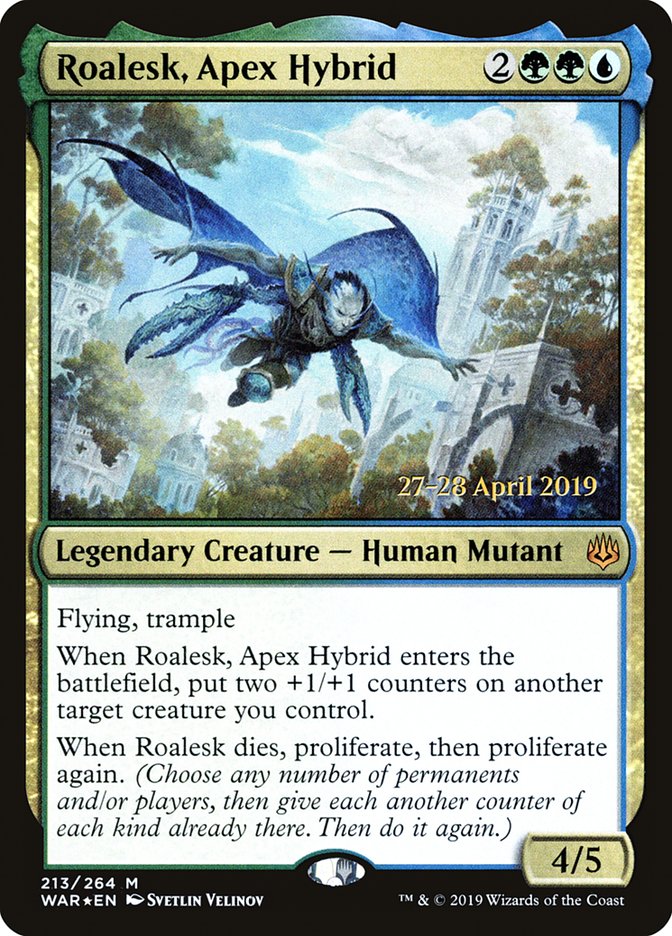 Roalesk, Apex Hybrid [War of the Spark Prerelease Promos] | GrognardGamesBatavia