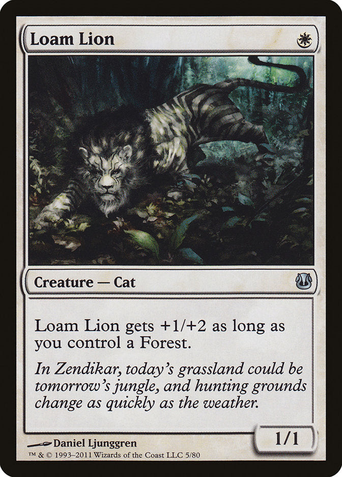 Loam Lion [Duel Decks: Ajani vs. Nicol Bolas] | GrognardGamesBatavia