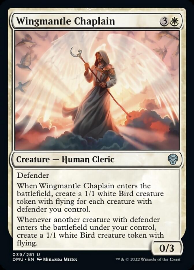 Wingmantle Chaplain [Dominaria United] | GrognardGamesBatavia