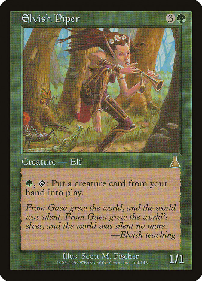 Elvish Piper [Urza's Destiny] | GrognardGamesBatavia