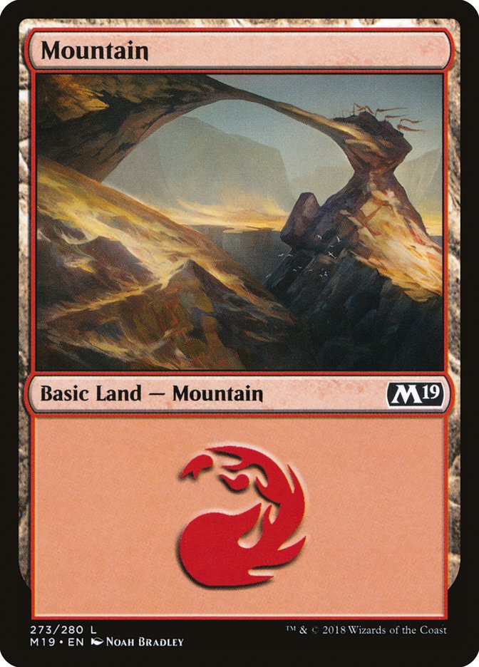 Mountain (273) [Core Set 2019] | GrognardGamesBatavia