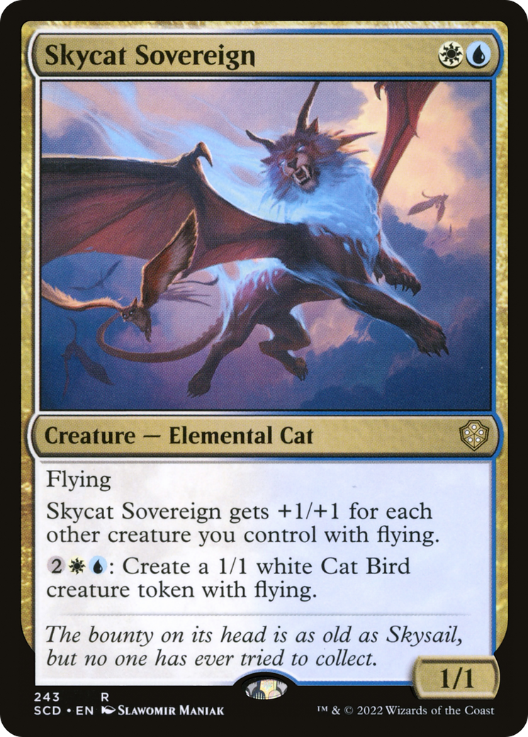 Skycat Sovereign [Starter Commander Decks] | GrognardGamesBatavia