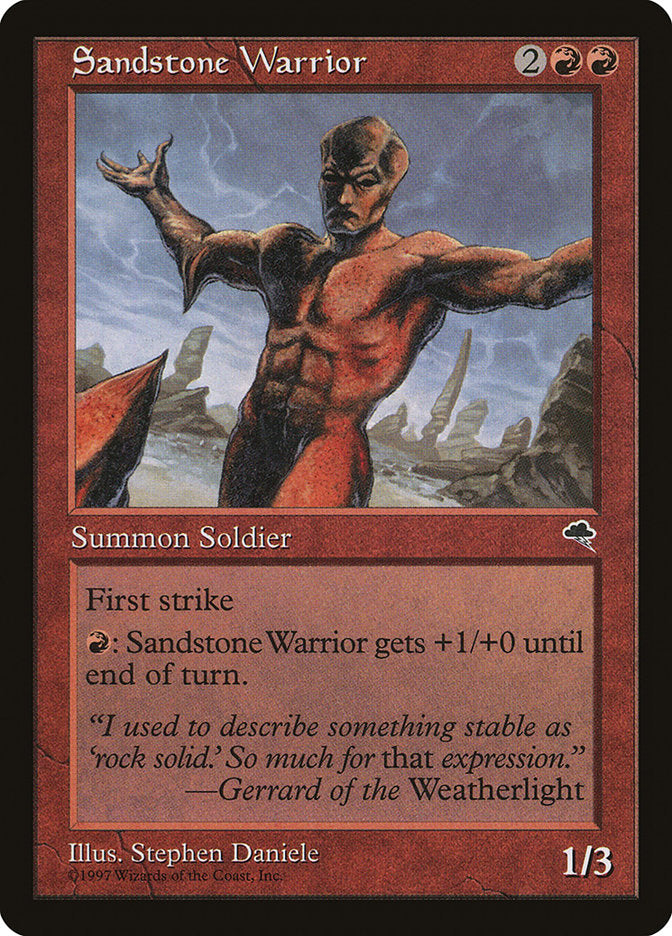 Sandstone Warrior [Tempest] | GrognardGamesBatavia