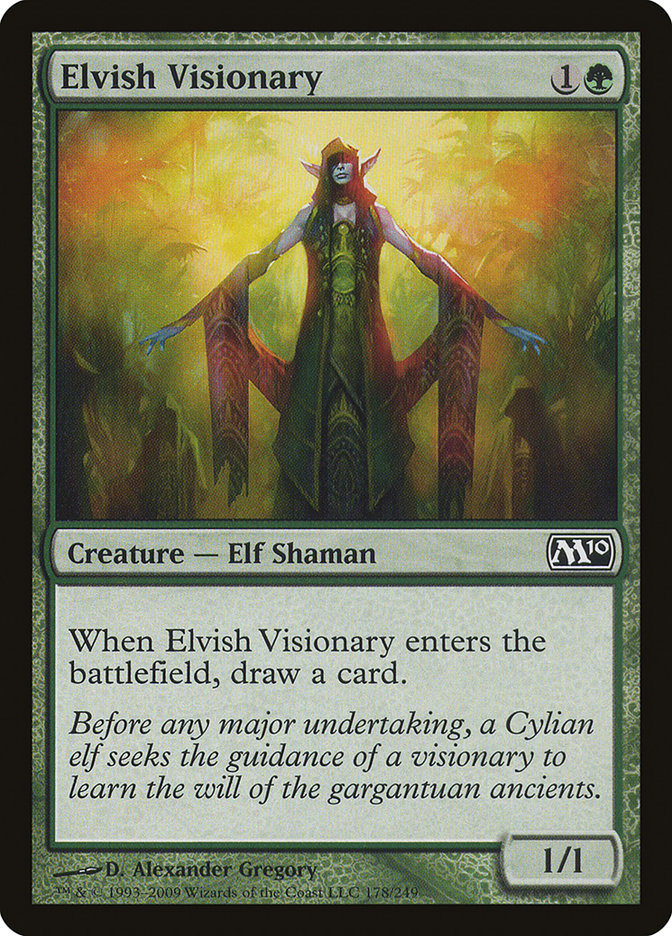 Elvish Visionary [Magic 2010] | GrognardGamesBatavia