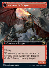 Smoldering Egg // Ashmouth Dragon (Extended Art) [Innistrad: Midnight Hunt] | GrognardGamesBatavia