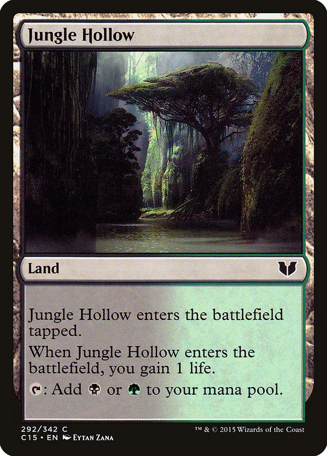 Jungle Hollow [Commander 2015] | GrognardGamesBatavia