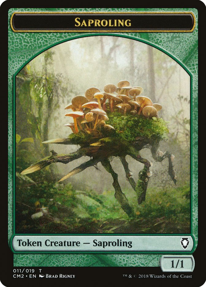 Saproling Token [Commander Anthology Volume II Tokens] | GrognardGamesBatavia