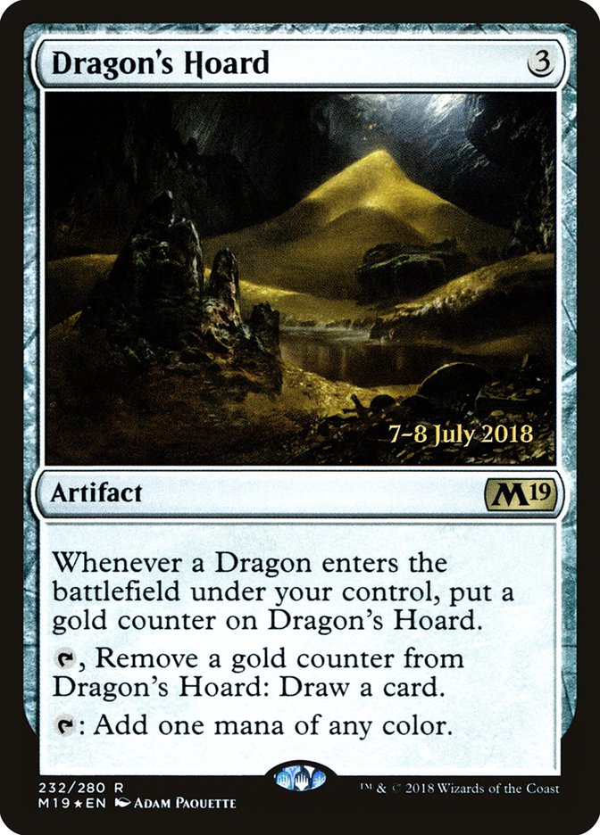 Dragon's Hoard [Core Set 2019 Prerelease Promos] | GrognardGamesBatavia