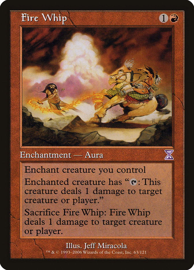 Fire Whip [Time Spiral Timeshifted] | GrognardGamesBatavia