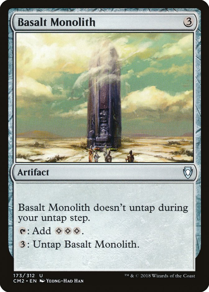 Basalt Monolith [Commander Anthology Volume II] | GrognardGamesBatavia